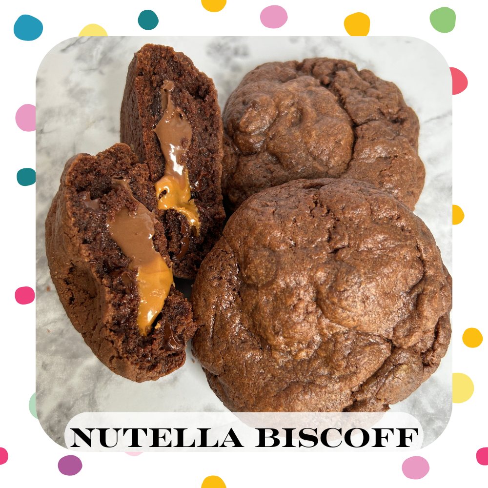 Chocolate Nutella Biscoff Cookie